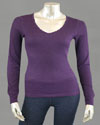 ACTIVE BASIC LONG SLEEVE V-NECK THERMAL