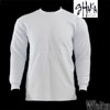 SHAKA WEAR HEAVY THERMAL LONG SLEEVE(WHITE)