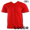 SHAKA WEAR ADULT SHORT SLEEVE V-NECK T-SHIRTS(COLOR)